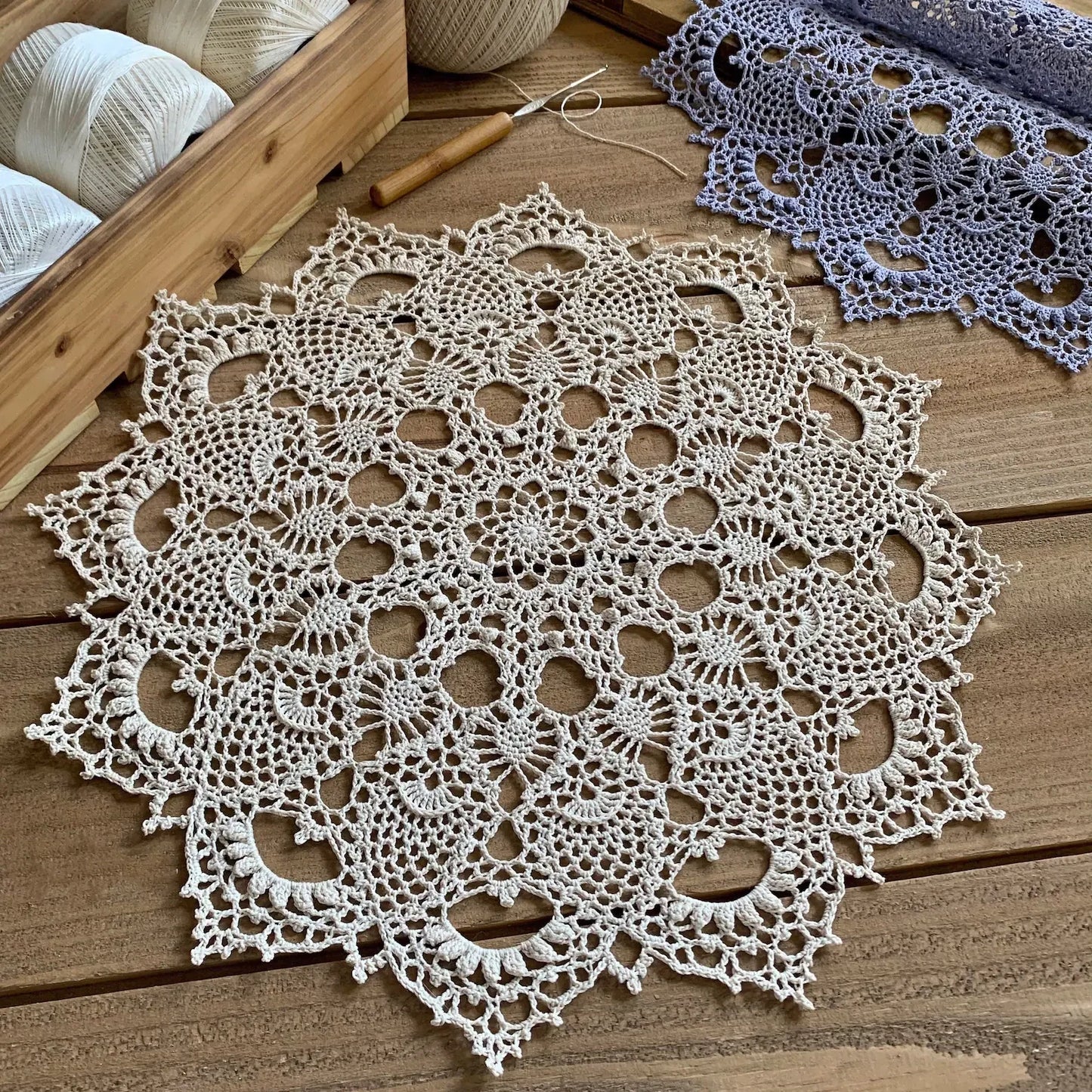 Crochet Doily Pattern Etherealm PDF - Stitchora