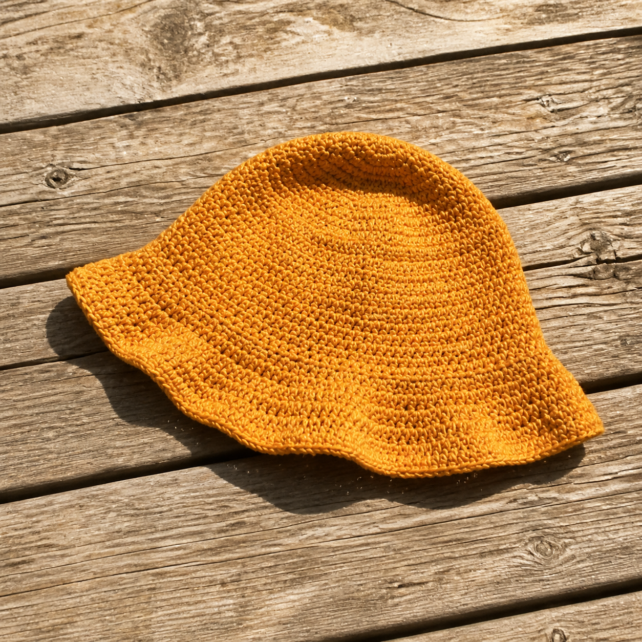 Sunshine Bucket Hat Crochet Pattern for Babies & Kids | 4 Sizes | Easy Beginner-Friendly PDF