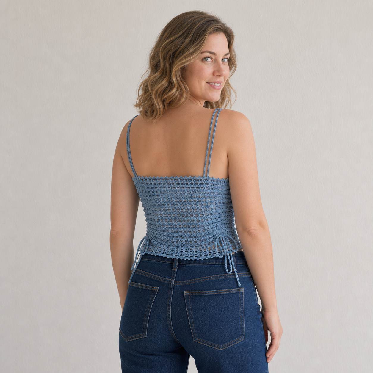 The Scrunchie Top Crochet Pattern PDF