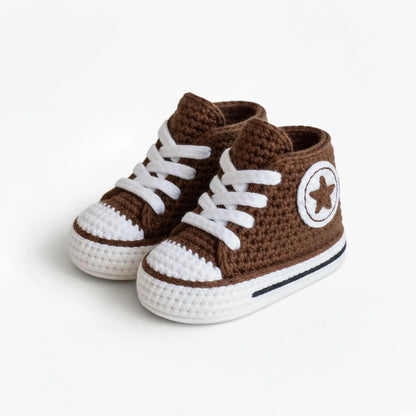 Baby Sneakers Unisex Baby Booties DIY Gift for Newborn Crochet PDF - Stitchora