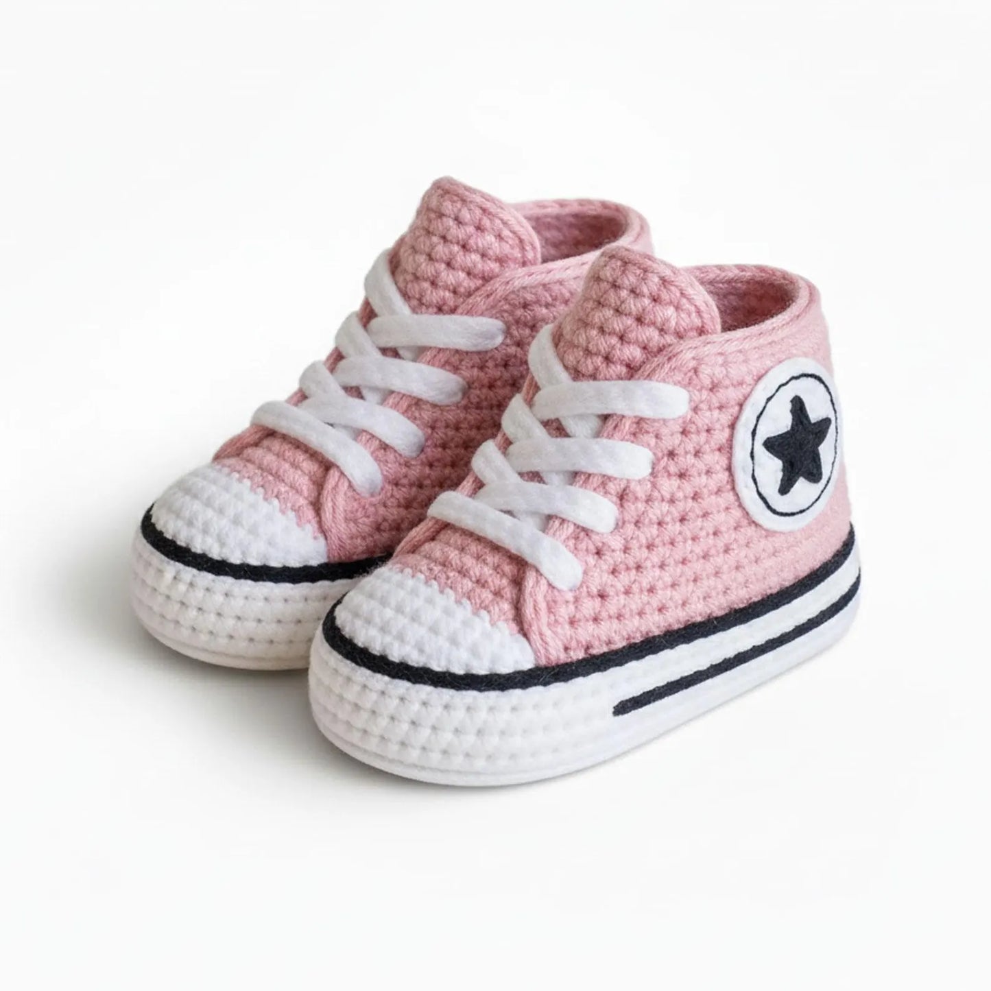 Baby Sneakers Unisex Baby Booties DIY Gift for Newborn Crochet PDF - Stitchora