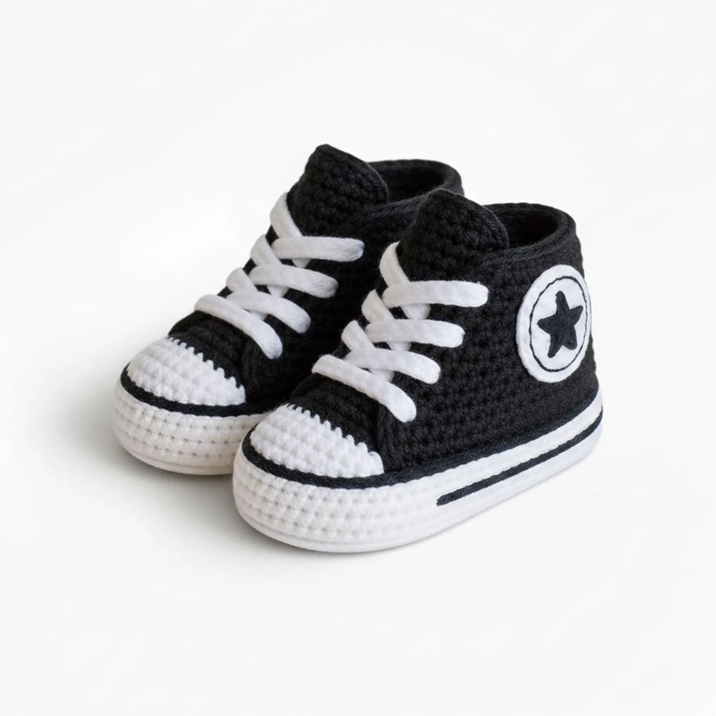Baby Sneakers Unisex Baby Booties DIY Gift for Newborn Crochet PDF - Stitchora