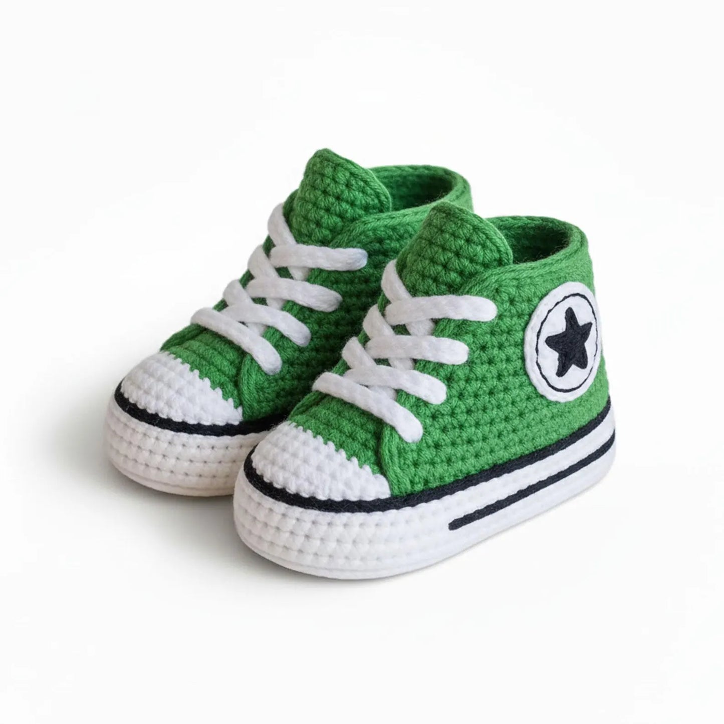 Baby Sneakers Unisex Baby Booties DIY Gift for Newborn Crochet PDF - Stitchora