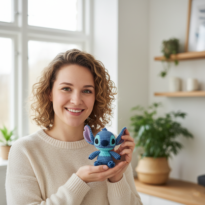 Amigurumi Stitch Cute Disney Inspired PDF Crochet Pattern | Stitchora