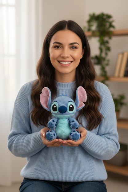 Amigurumi Stitch Cute Disney Inspired PDF Crochet Pattern | Stitchora