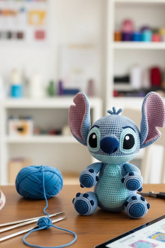 Amigurumi Stitch Cute Disney Inspired PDF Crochet Pattern | Stitchora